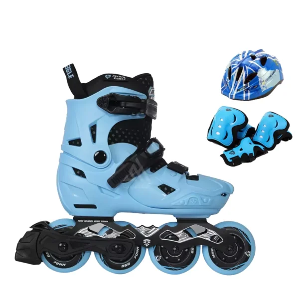 کفش اسکیت آموزشی پسرانه فلایینگ ایگل اس 7 - Flying eagle S7 اسکیت هارد آموزشی صورتی بچگانه دخترانه Flying eagle S7