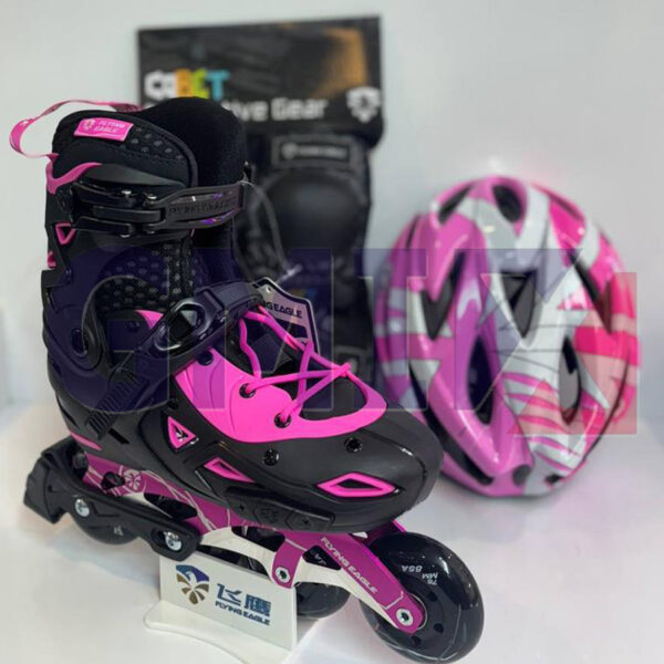 خرید فروش قیمت کفش اسکیت متغیر بچگانه دخترانه پسرانه هارد اموزشی فلاینگ ایگل - فلای ایگل - flying eagle (4)