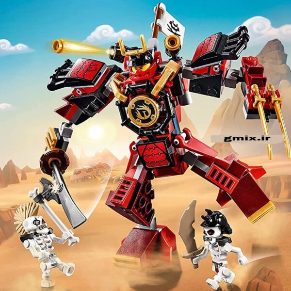 لگو ربات سامورایی نینجاگو Lego samurai mech