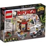 لگو تعقیب در بازار شهر نینجا Lego Ninjago city chase  