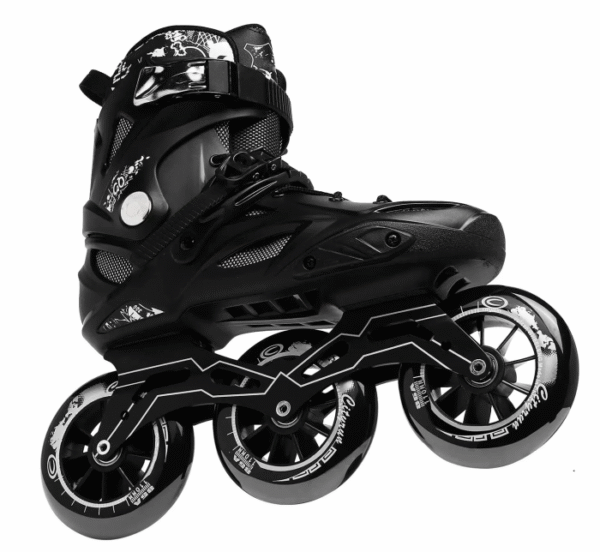 کفش اسکیت سه چرخ 110 ارزان اورجینال بزرگسال ثابت مسابقه ای حرفه ای روسل roselle