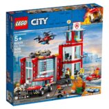 لگو سری سیتی ایستگاه آتشنشانی Lego city series fire station  