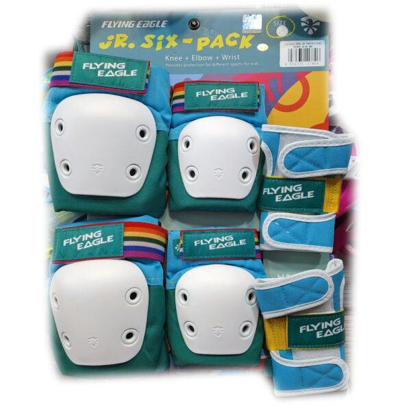 خرید فروش قیمت ست ایمنی دخترانه پسرانه بزرگسال اورجینال اسکیت دوچرخه اسکوتر فلای ایگل اعلا کوبت - cobet valiant ولیانت (2)