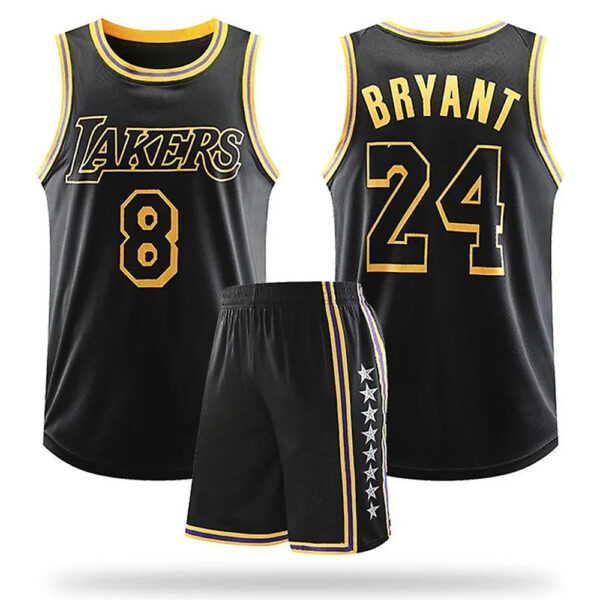 خرید فروش قیمت ست تاپ و شلوارک - لباس بسکتبالی دخترانه پسرانه مردانه زنانه - دیجی کالا - مایکل جردن - شیکاگو بولز - لیکرز - سلتک - تهران - منیریه (28) ست تاپ و شلوارک لباس بسکتبال لس آنجلس لیکرز مشکی NBA Los Angeles Lakers Basketball Jerseys