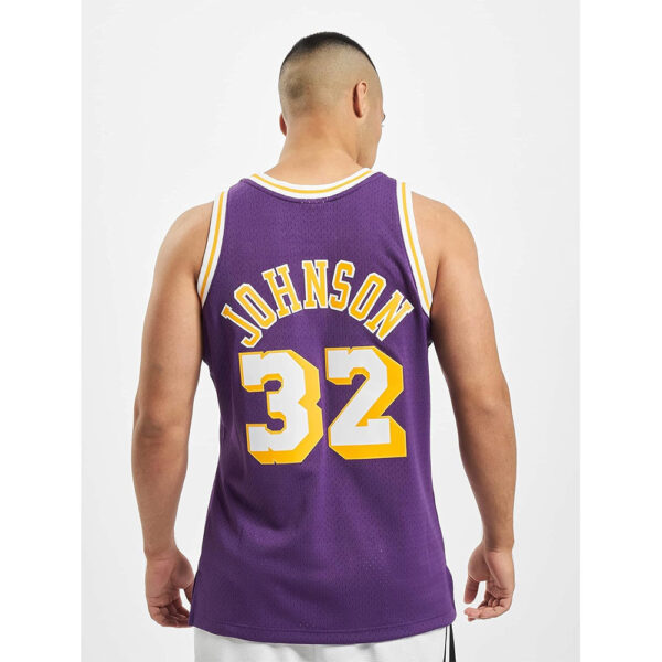 ست تاپ و شلوارک لباس بسکتبال لس آنجلس لیکرز بنفش NBA Los Angeles Lakers Basketball Jerseys