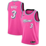 ست تاپ و شلوارک لباس بسکتبال میامی هیت سرخابی NBA Miami Heat Basketball Jerseys