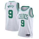 ست تاپ و شلوارک لباس بسکتبال بوستون سلتیکس سفید NBA Boston Celtics Basketball Jerseys