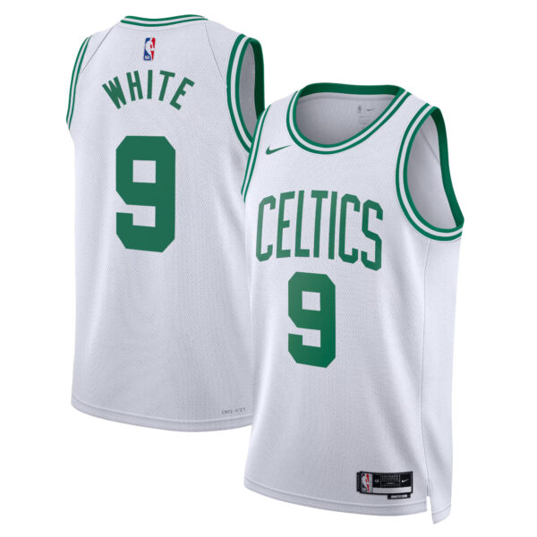ست تاپ و شلوارک لباس بسکتبال بوستون سلتیکس سفید NBA Boston Celtics Basketball Jerseys