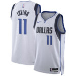 ست تاپ و شلوارک لباس بسکتبال دالاس ماوریکس سفید NBA Dallas Mavericks Basketball Jerseys