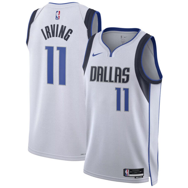 ست تاپ و شلوارک لباس بسکتبال دالاس ماوریکس سفید NBA Dallas Mavericks Basketball Jerseys