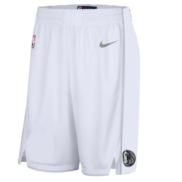 ست تاپ و شلوارک لباس بسکتبال دالاس ماوریکس سفید NBA Dallas Mavericks Basketball Jerseys