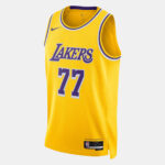 ست تاپ و شلوارک لباس بسکتبال لس آنجلس لیکرز زرد NBA Los Angeles Lakers Basketball Jerseys