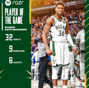 ست تاپ و شلوارک لباس بسکتبال میلواکی باکس سفید NBA Milwaukee Bucks Basketball Jerseys