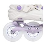 اسکیت 3 سه چرخ 110 میل حرفه ای فلایینگ ایگل FLYING EAGLE X7T REAVER TRI WHITE-PURPLE