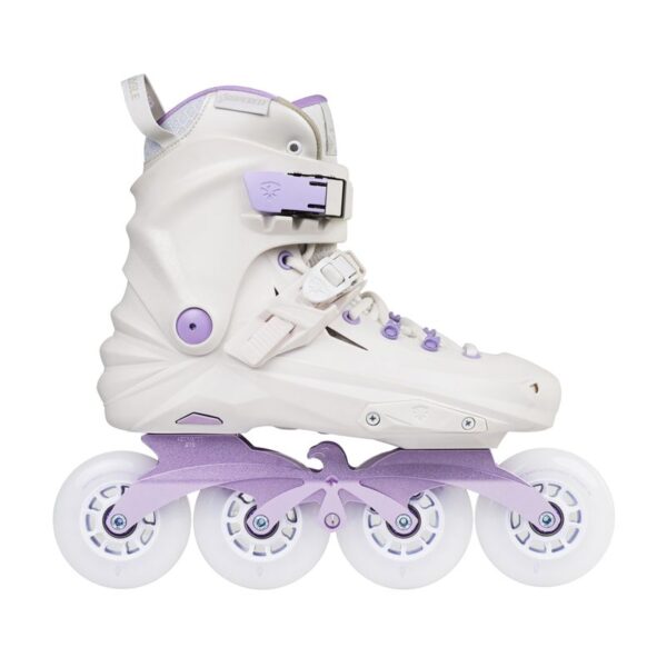 اسکیت فلاینگ ایگل FLYING EAGLE X7D REAVER WHITE-PURPLE فریم دوکاره حرفه ای