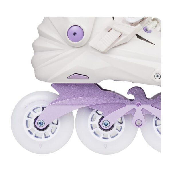 اسکیت فلاینگ ایگل FLYING EAGLE X7D REAVER WHITE-PURPLE فریم دوکاره حرفه ای