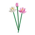ست لگو گل های نیلوفر آبی Lego Botanical - Lotus Flowers (40647)   - Image 2