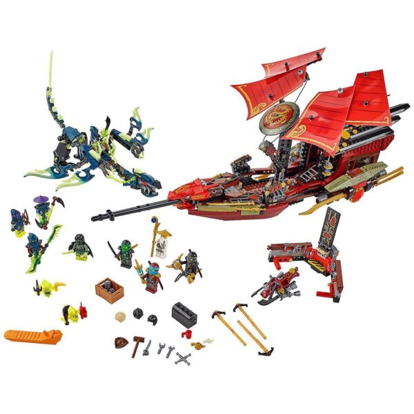 لگو کشتی پرنده نینجاگو Lego final flight of destimi’s bounty   - Image 9