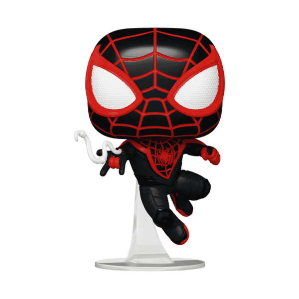 b8c05fe6f125cb2acb5ac79056cbf005 فانکو پاپ مایلز مورالز Spiderman 2-Miles Morales Upgraded Suit - Image 1