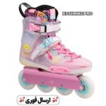 اسکیت حرفه ای آموزشی زنانه فلایینگ ایگل Flying Eagle X5 Pro صورتی
