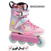 اسکیت حرفه ای آموزشی زنانه فلایینگ ایگل Flying Eagle X5 Pro صورتی