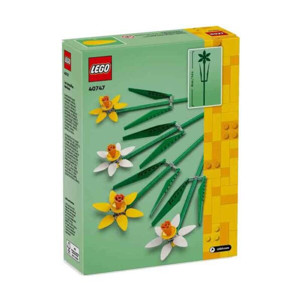 ست لگو گل نرگس Lego Botanical - Daffodils (40747)   - Image 2