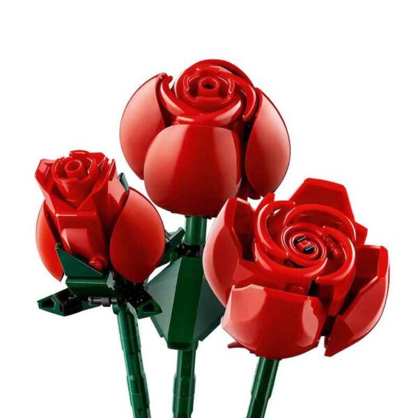 ست لگو دسته گل رز Lego Botanical - Bouquet of Roses (10328)   - Image 6