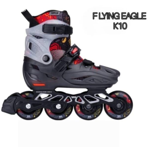 اسکیت بچگانه بزرگسال متغیر سایز بزرگ Flying eagle BKB K10 (3) اسکیت بچگانه دخترانه پسرانه متغیر فلای ایگل Flying eagle BKB K10 - Image 1