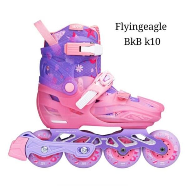اسکیت بچگانه بزرگسال متغیر سایز بزرگ Flying eagle BKB K10 (4) اسکیت بچگانه دخترانه متغیر فلای ایگل Flying eagle BKB K10 - Image 1