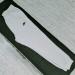 ست سویشرت گرمکن شلوار مردانه زنانه نایکی تک فلیس اورجینال طوسی NIKE Tech 003 - Image 3