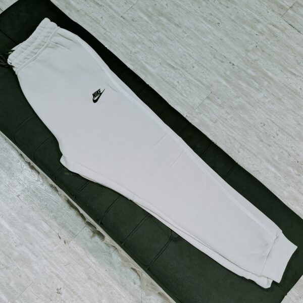ست سویشرت گرمکن شلوار مردانه زنانه نایکی تک فلیس اورجینال طوسی NIKE Tech 003 - Image 3